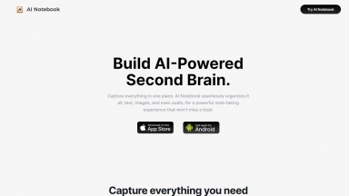 AI Notebook App