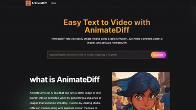 Animatediff Web Online