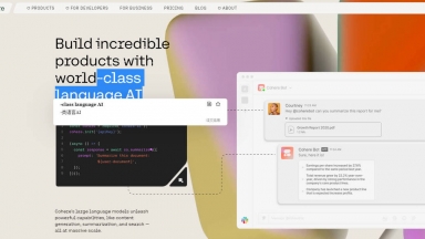 Cohere - class language AI