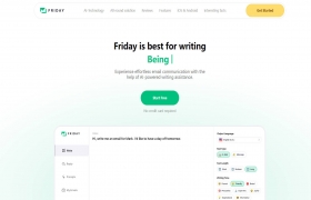 Friday AI E-mail Writer gallery image