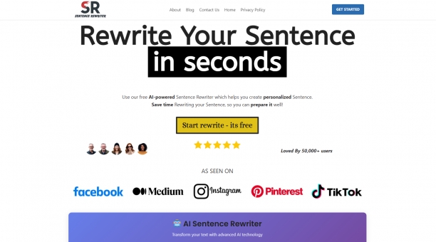 Sentence Rewriter
