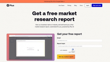 Plus AI Market Research Reports