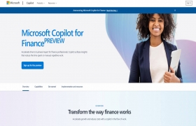 Microsoft Copilot for Finance gallery image