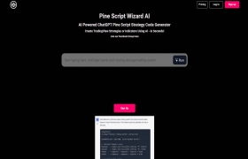 Pine Script Wizard AI gallery image