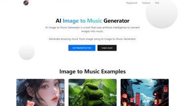 AI Image to Music Generator