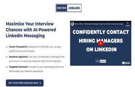 Never Jobless LinkedIn Message Generator gallery image