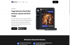 Wirestock Discord Bot gallery image