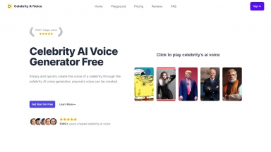 Celebrity AI Voice