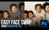 How to Swap Faces in Photoshop Using AI Generative Fill