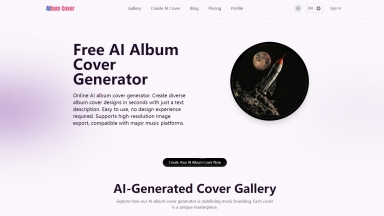 AI Album Cover Generator